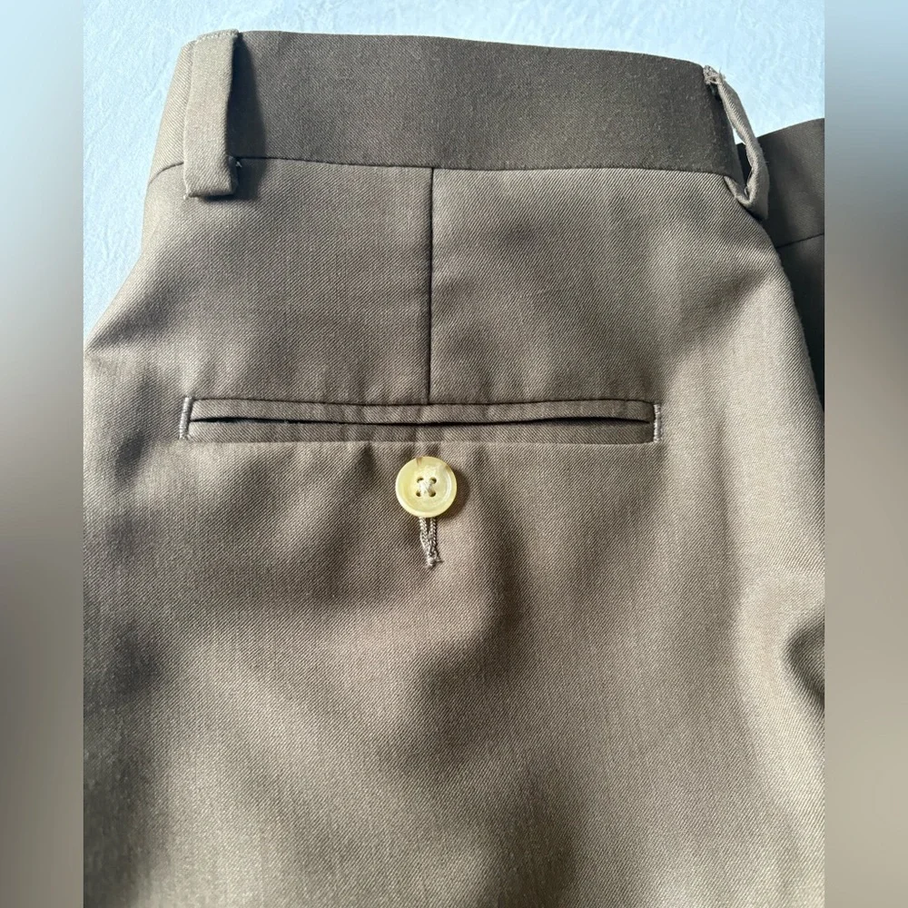 Ralph Lauren Suit Pants/Trousers Size 18R, 29W Light brown, EUC - Picture 5 of 10